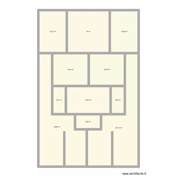 145 2 APPRT V6. Plan de 