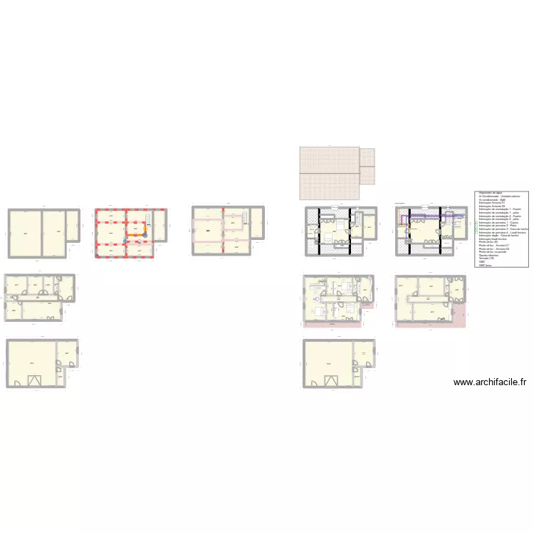 Armada. Plan de 72  et 1045 m²
