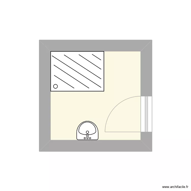 lauseille sdb rénové. Plan de 1 et 4 m² lauseille sdb rénové. Plan de 1 et 4 m²