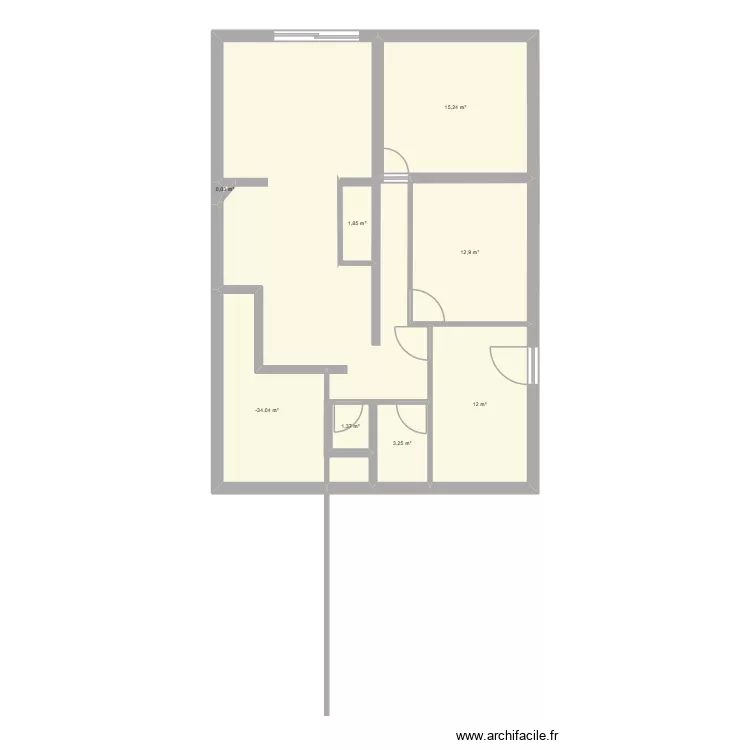 maison lamalou. Plan de 8 et 58 m² maison lamalou. Plan de 8 et 58 m²