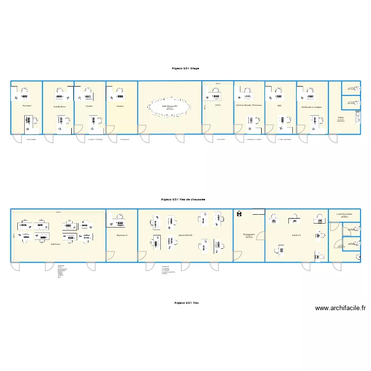 Alg&eacute;co Est Opt 2. Plan de 