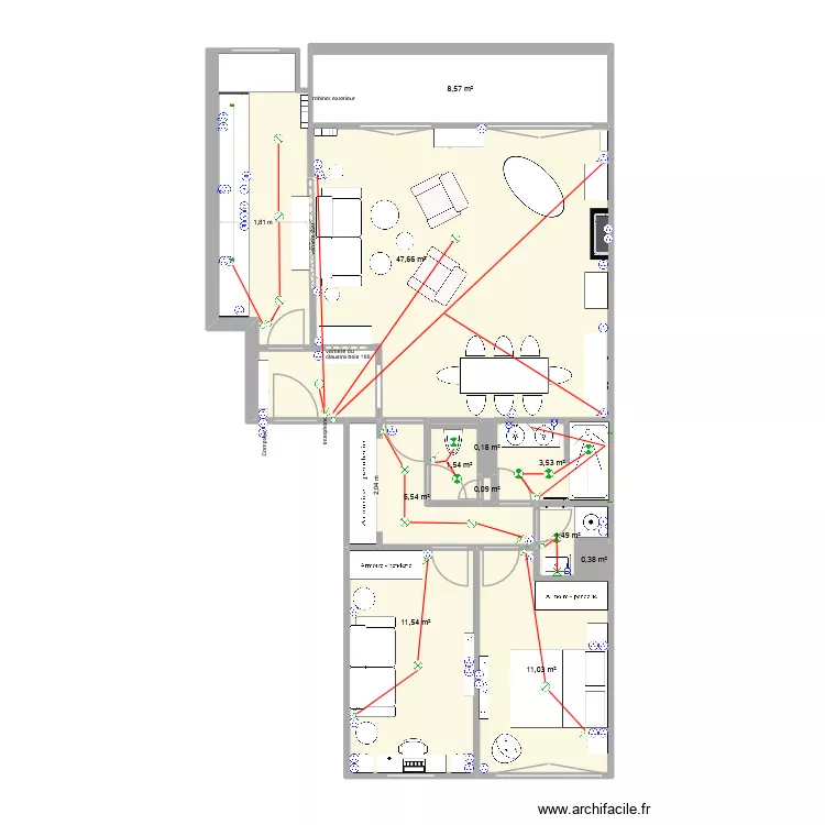 lavoisier 16. Plan de 11 et 92 m² lavoisier 16. Plan de 11 et 92 m²