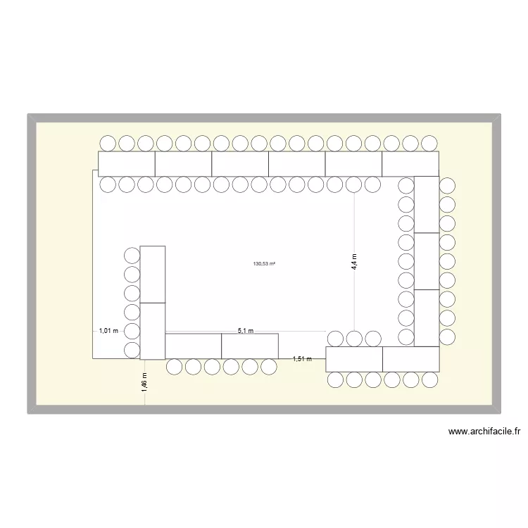 plan de table final. Plan de 1 et 131 m² plan de table final. Plan de 1 et 131 m²