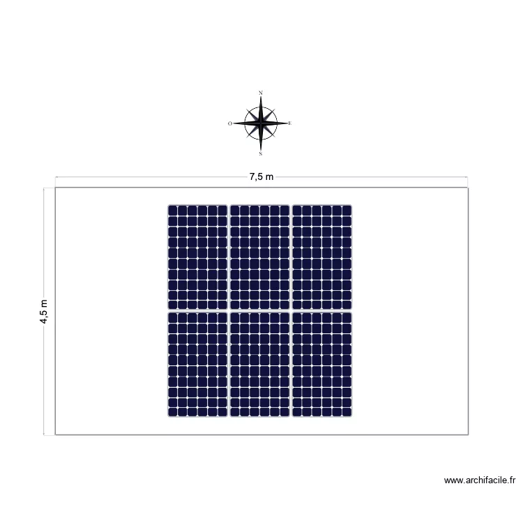 MAISON JULIEN. Plan de 