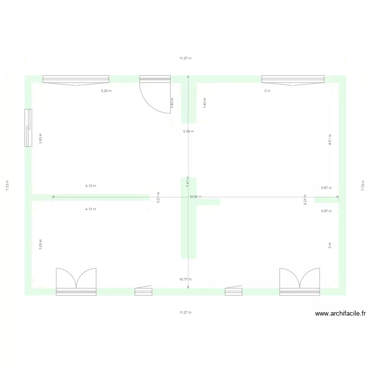 Odile RDC. Plan de Odile RDC. Plan de
