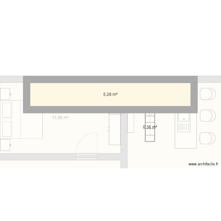léa 4D. Plan de 20 pièces et 287 m2