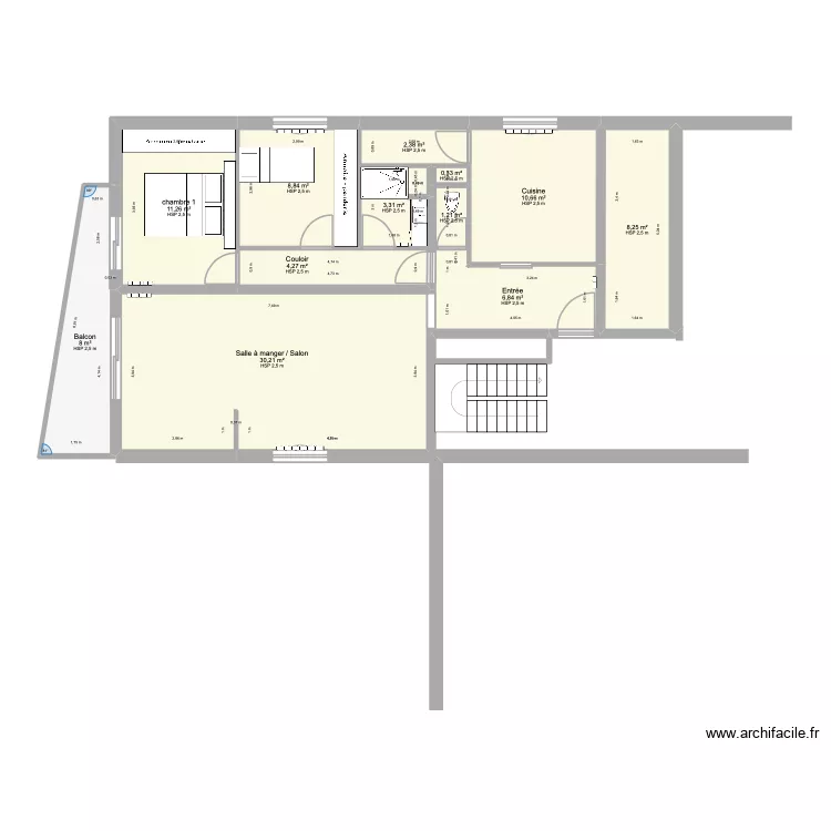 les lucioles plan état futur. Plan de 12 et 96 m² les lucioles plan état futur. Plan de 12 et 96 m²