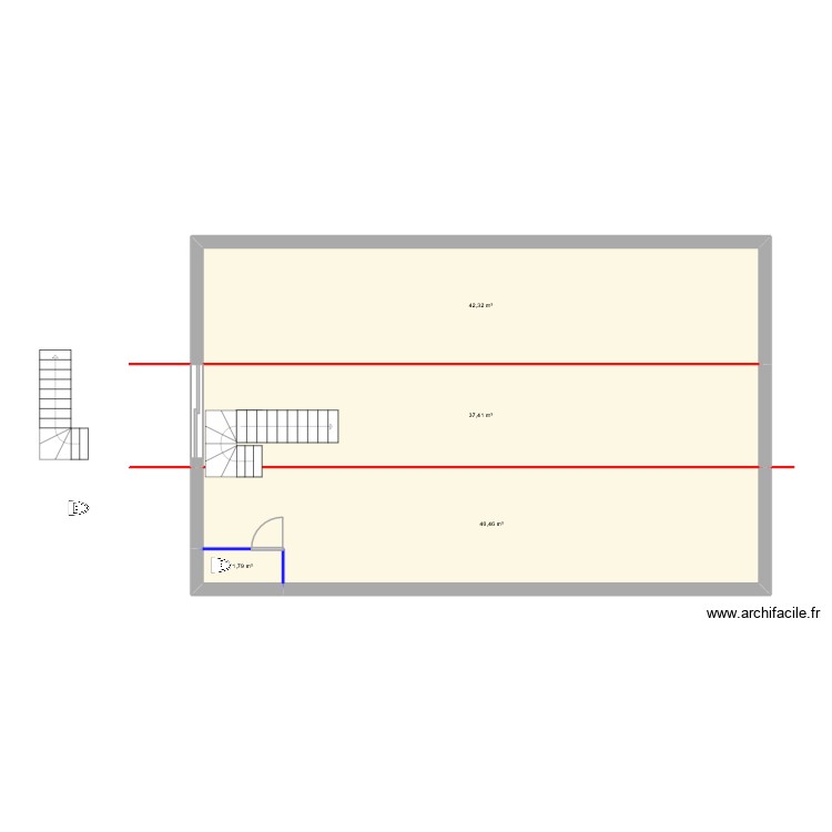 Combles Armelle et Nico. Plan de 0 pièce et 0 m2