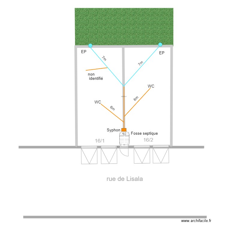 0172-24. Plan de 2 pièces et 144 m2