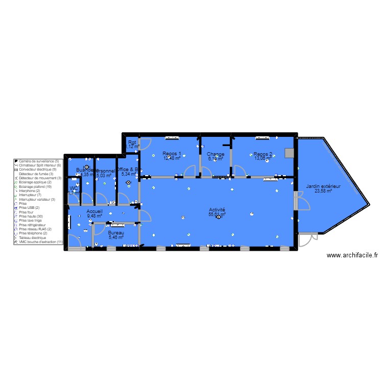 91J7N elec. Plan de 0 pièce et 0 m2