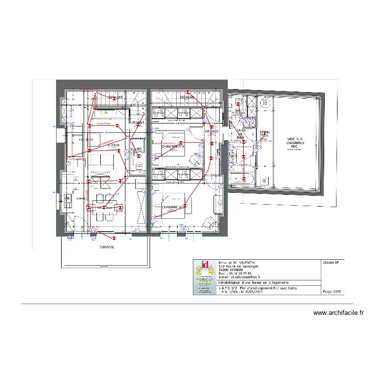 PLANS VALENTIN ELEC. Plan de 0 pièce et 0 m2