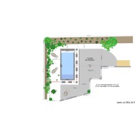 Terrasse joints dilatation + caniveau