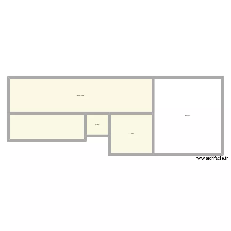 rest. Plan de 5  et 185 m²