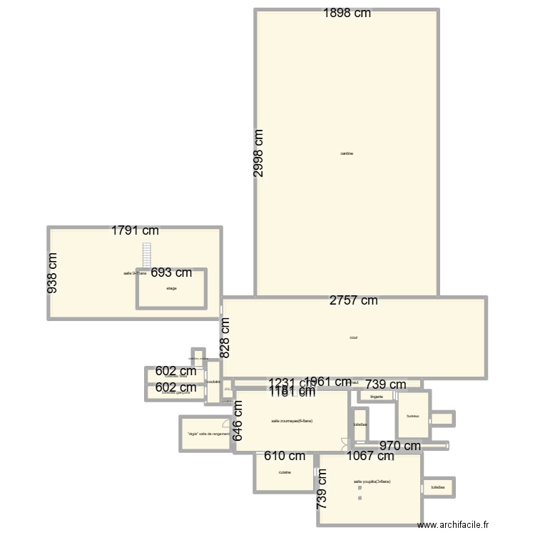 Maison. Plan de 0 pièce et 0 m2