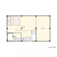 plan bungalow Nahoe 3