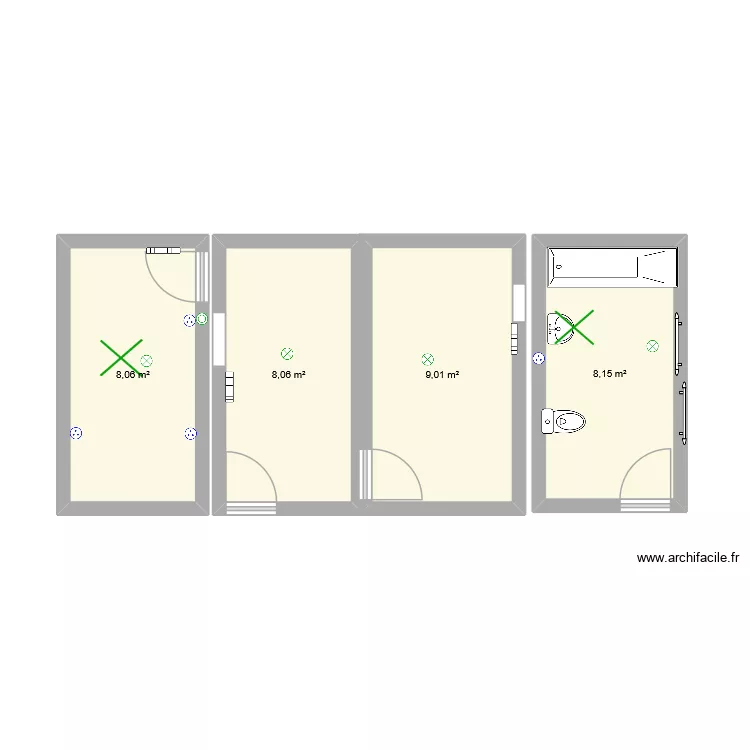 bourneau.3. Plan de 4 et 33 m² bourneau.3. Plan de 4 et 33 m²