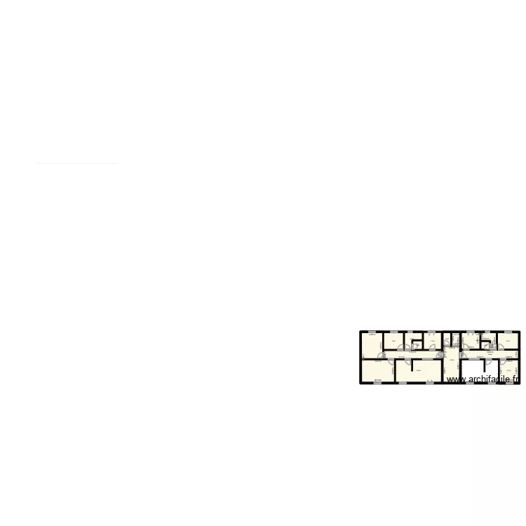 Gutenberg1. Plan de 13 Pièces et 149 m²