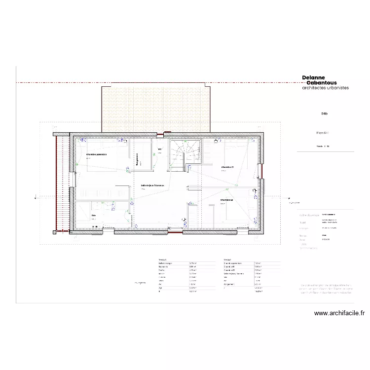 Munarriz &eacute;tage. Plan de 