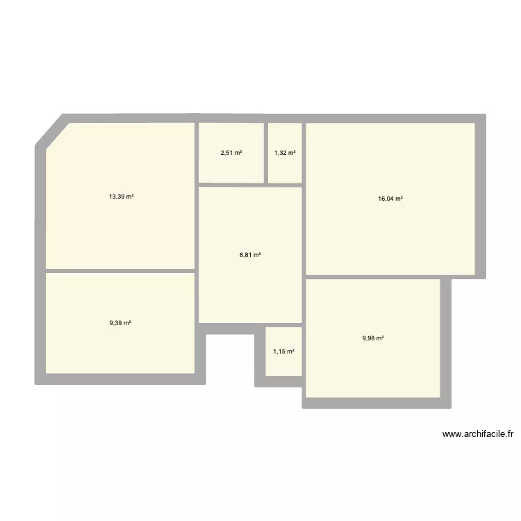 plan appart Rémi renov 1. Plan de 8 et 63 m² plan appart Rémi renov 1. Plan de 8 et 63 m²