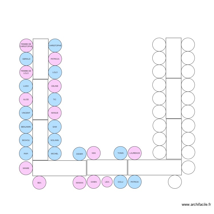 BAPTEME. Plan de 0 pièce et 0 m2