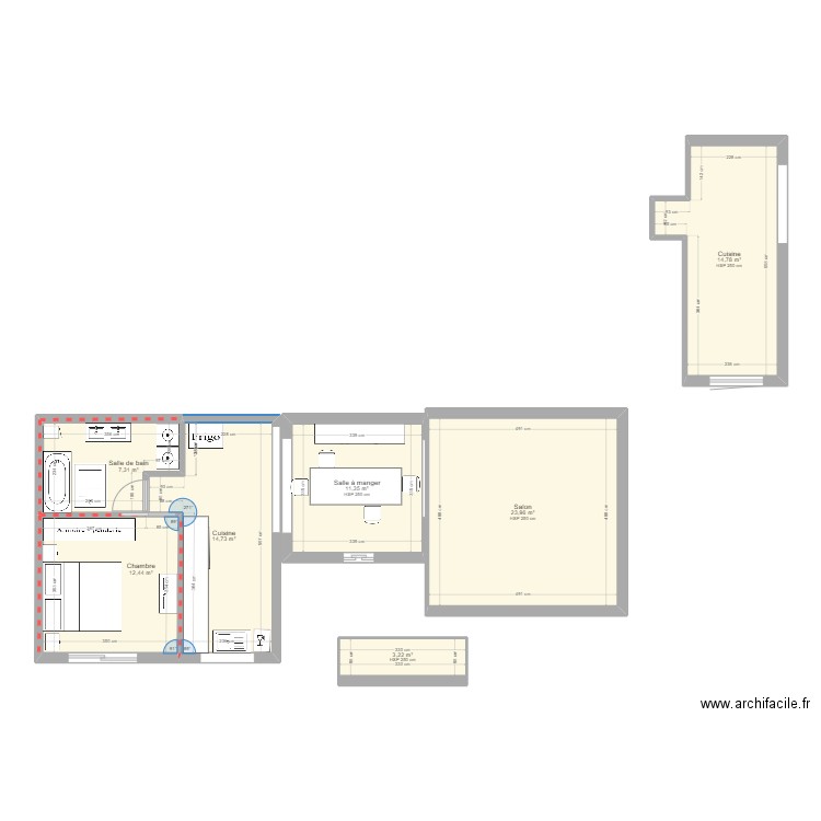 Maison Couture BERNAY. Plan de 0 pièce et 0 m2