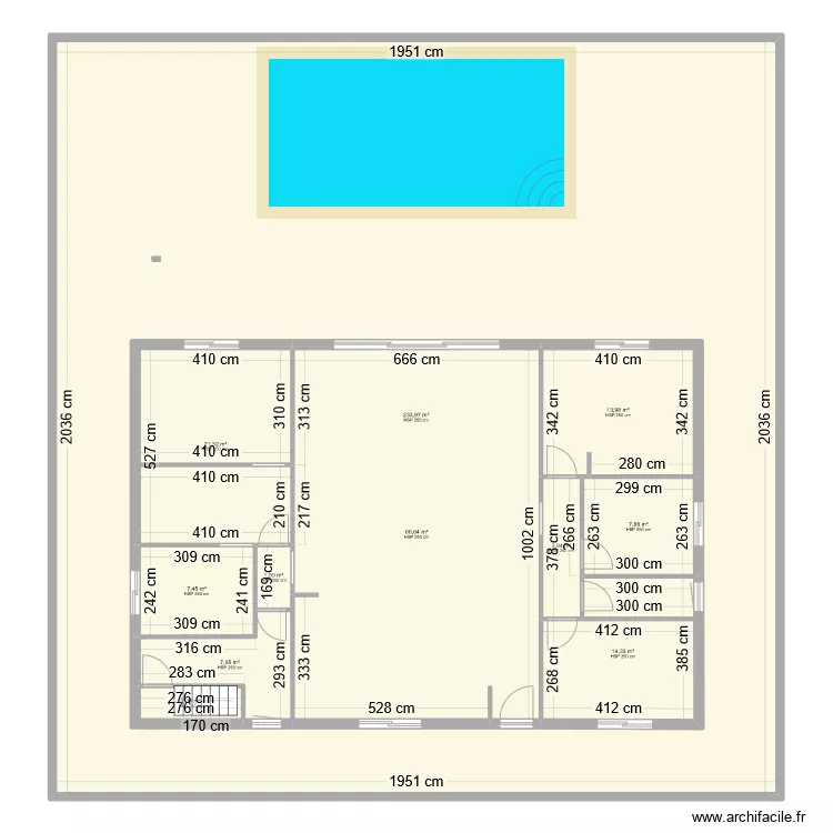 plan antoine maison. Plan de 