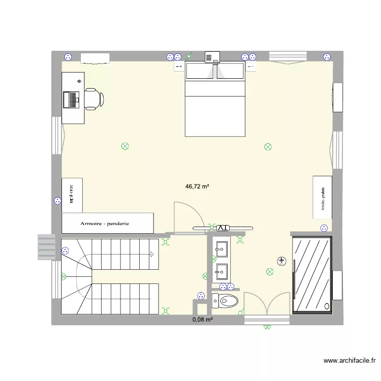 Etage 1 new Besseges new 4 ELEC. Plan de Etage 1 new Besseges new 4 ELEC. Plan de