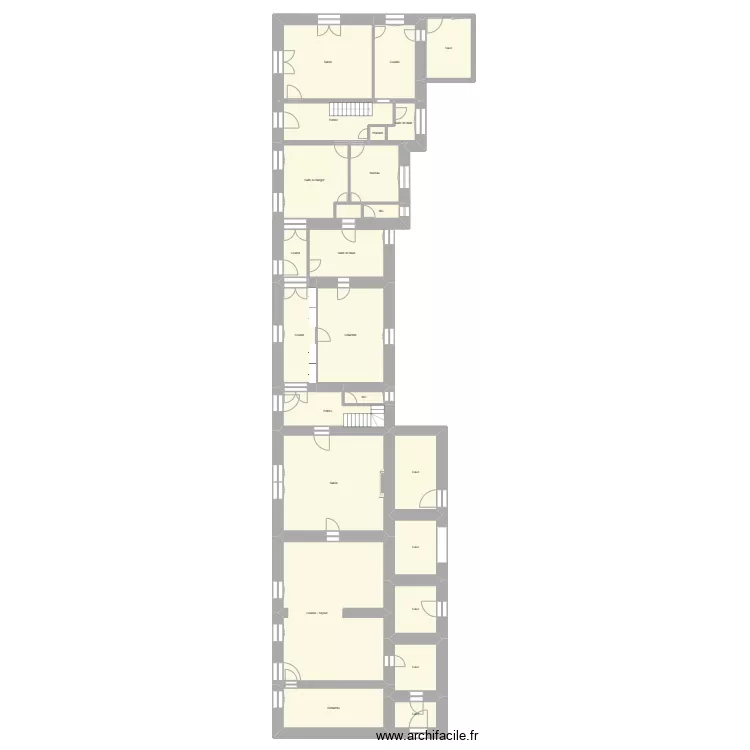 Ravet Loge propo. Plan de 