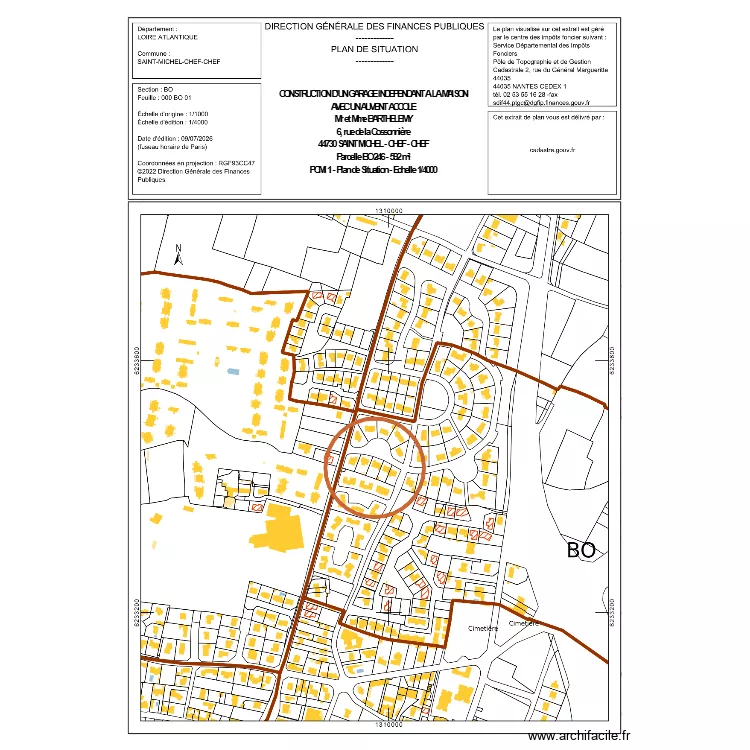PCMI 1 BARTHELEMY 1 - 3. Plan de 