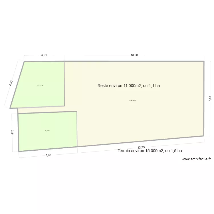 Maison Eliane 04. Plan de 