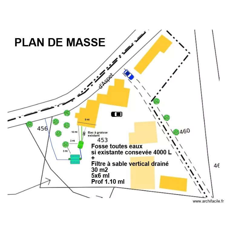 DOYE. Plan de 
