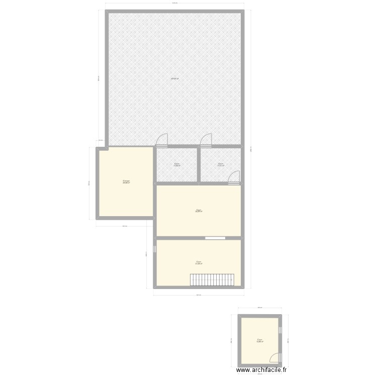 Maison Syens - CAVE. Plan de 7 pièces et 269 m2