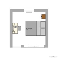Chambre nouvelle maison