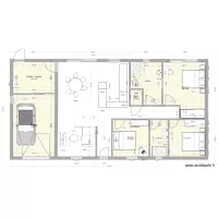 maison 3 chambres garage PMR