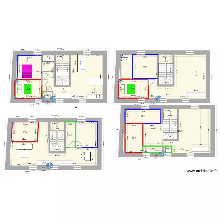 Tarayre. Plan de 16 pièces et 345 m² Tarayre. Plan de 16 pièces et 345 m²