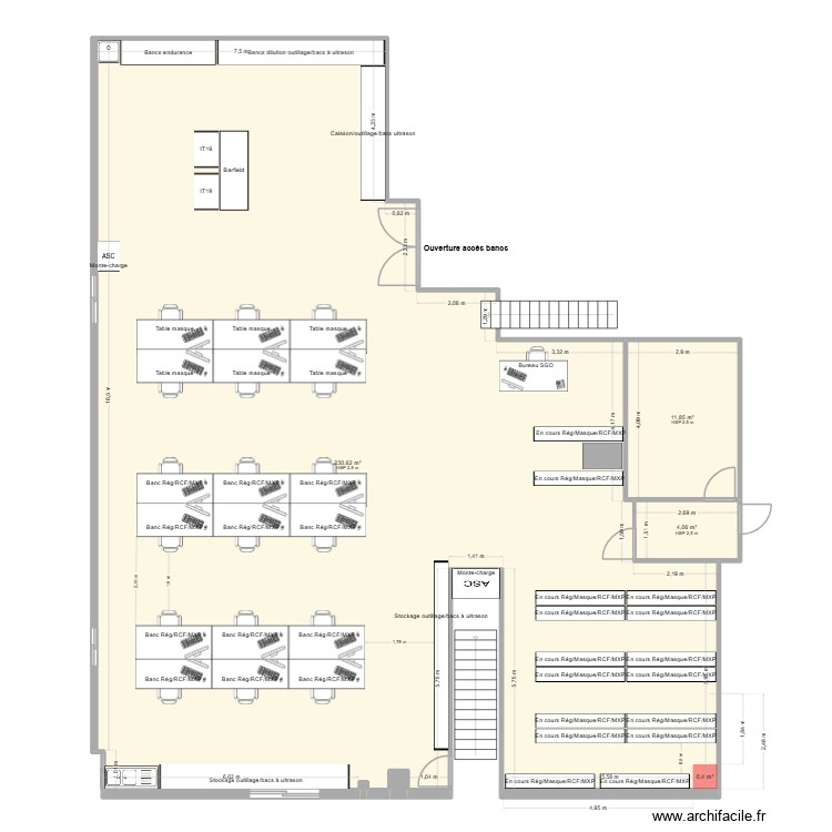 Projection seule O2 partag&eacute; - MAJ TFO. Plan de 0 pièce et 0 m2
