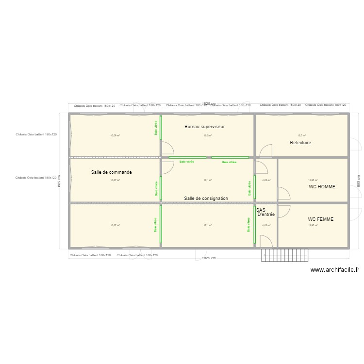 plan pour fred. Plan de 0 pièce et 0 m2