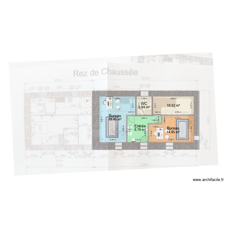 maison françoise. Plan de 0 pièce et 0 m2