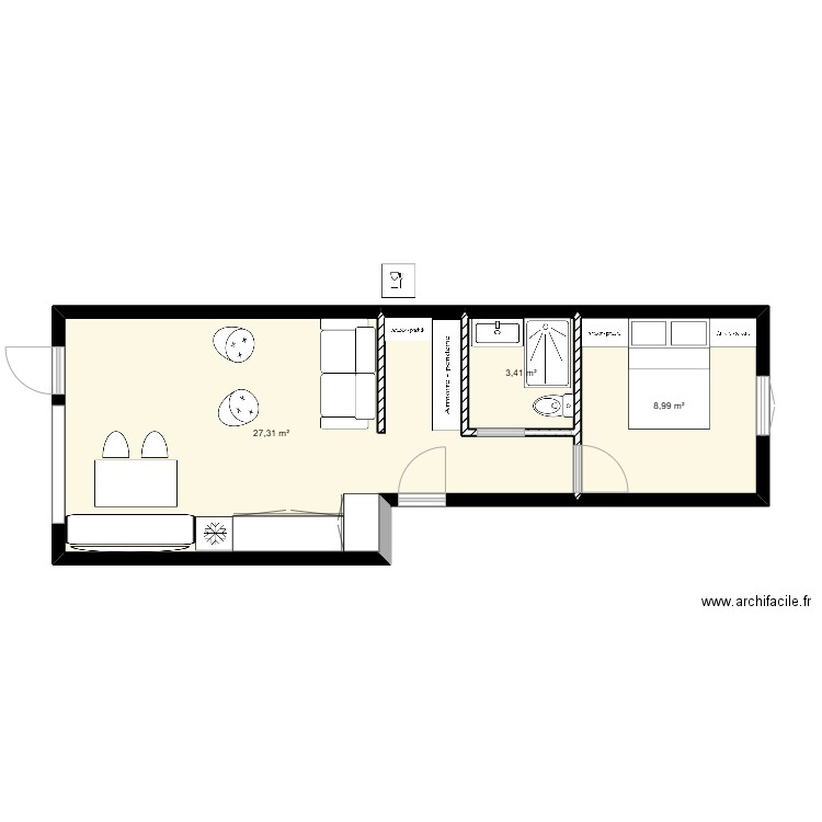 devoir 2  2.4. Plan de 0 pièce et 0 m2