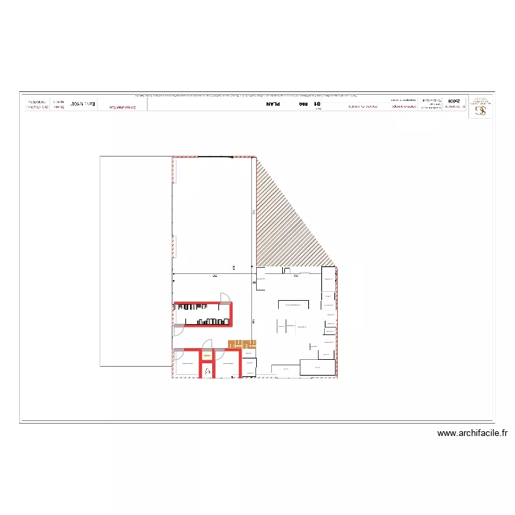 BRASILLE V6. Plan de 