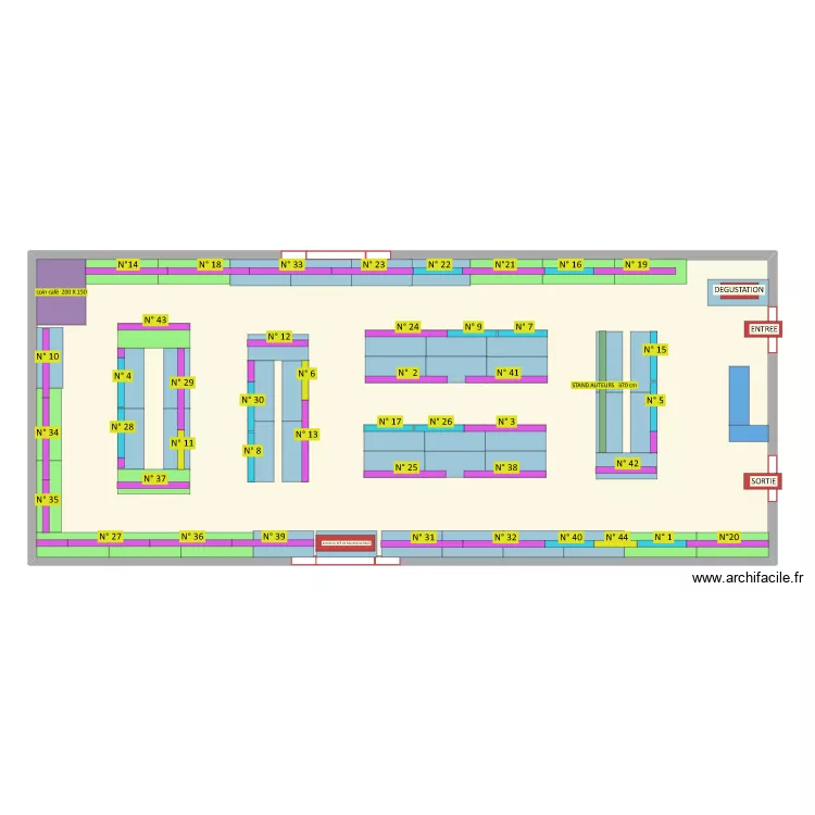 EXPO NOEL 2024. Plan de 