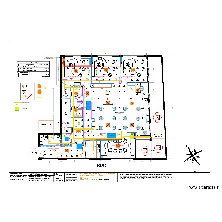 ALPHA Comptabilite RDC VMC. Plan de 0 pièce et 0 m2