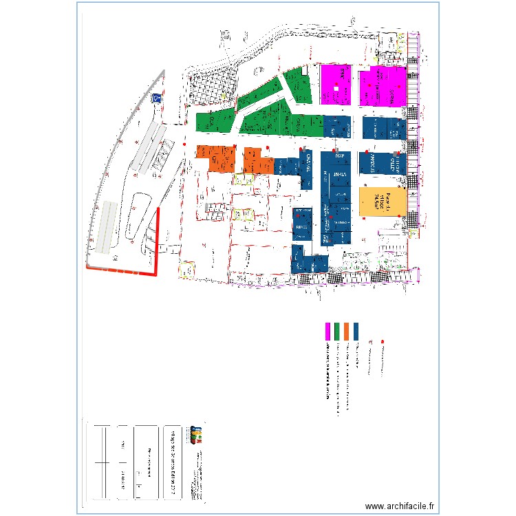 Antipolis, Palais des Congrès d'Antibes Juan-les-Pins. Plan de 8 pièces et 34 m2