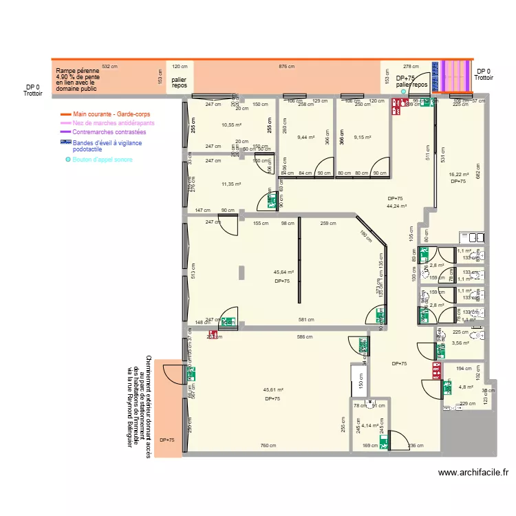 WIMOOV CHAMB&Eacute;RY AVANT AM&Eacute;NAGEMENTS MODIFI&Eacute;. Plan de 