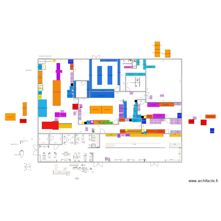 reserve 32. Plan de 11 pièces et 392 m2