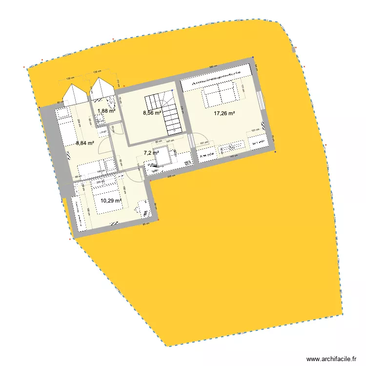 PRIEUX intérieur 1ER ont. Plan de PRIEUX intérieur 1ER ont. Plan de