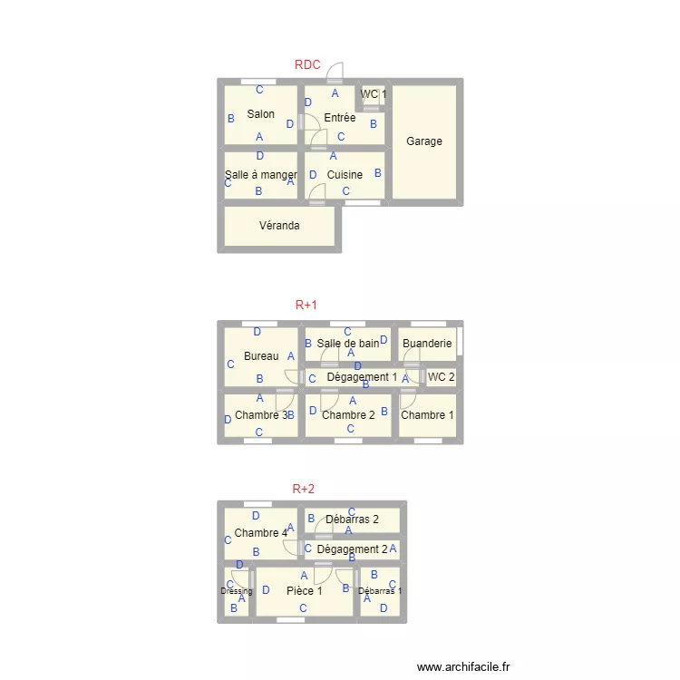 2409 BOUESSEL DU BOURG. Plan de 