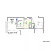 salle de bain chambre 5