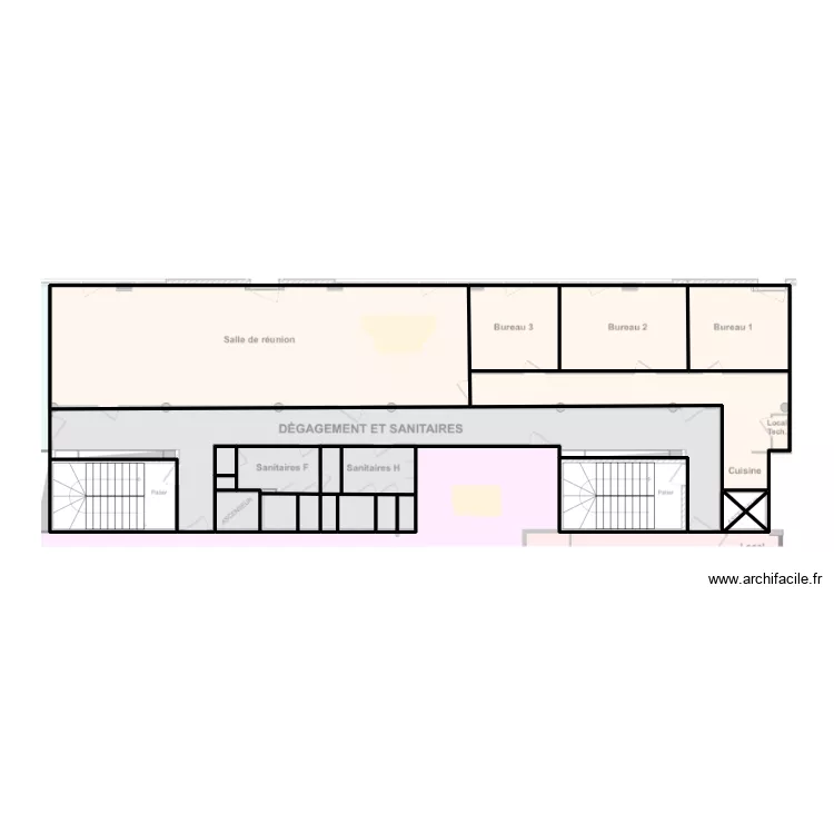 35884-2ème 220 m². Plan de 35884-2ème 220 m². Plan de