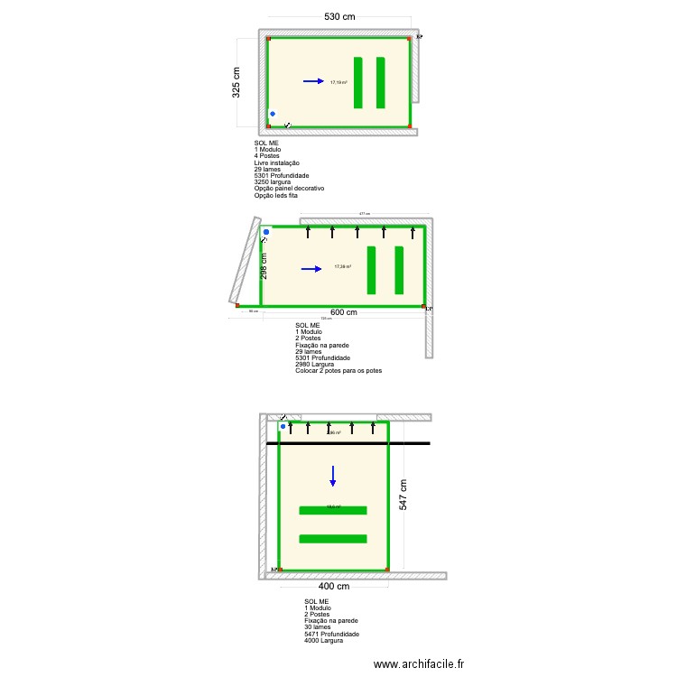 Caroline G- Albufeira. Plan de 4 pièces et 56 m2